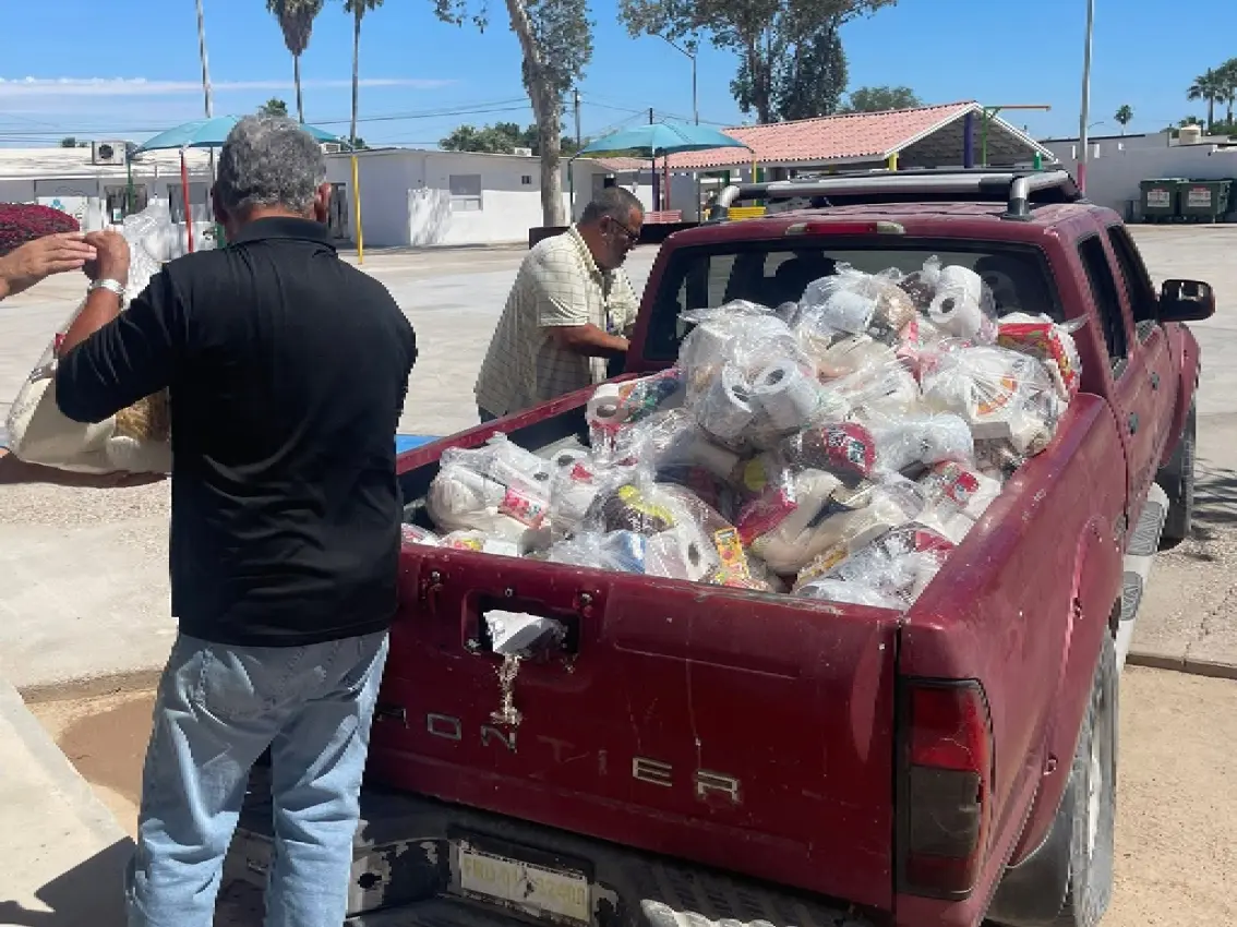 Donación de alimentos