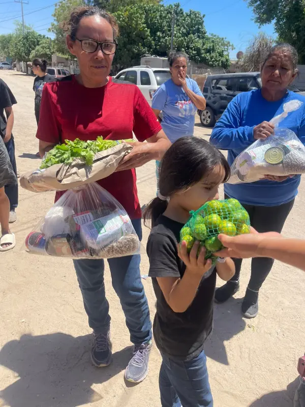 Entrega de Alimento
